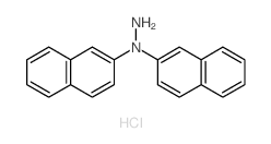 1,1-dinaphthalen-2-ylhydrazine Structure