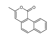 3-methylbenzo[h]isochromen-1-one结构式