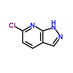 6-氯-1氢-吡唑并[3,4-B]吡啶结构式
