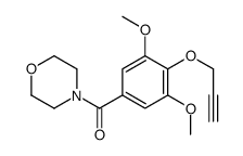 4-(4-Propargyloxy-3,5-dimethoxybenzoyl)morpholine picture