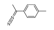 1-(1-diazoethyl)-4-methylbenzene Structure
