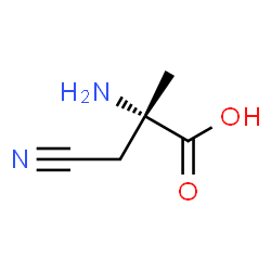 Alanine, 3-cyano-2-methyl- (9CI) structure