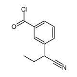 Benzoyl chloride, 3-(1-cyanopropyl)- (9CI) picture