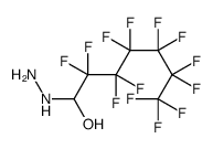 2,2,3,3,4,4,5,5,6,6,7,7,7-tridecafluoro-1-hydrazinylheptan-1-ol Structure