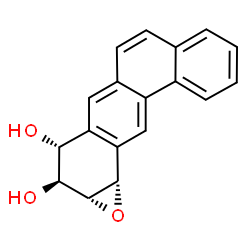 (1aR,2S,3R,11bS)-1a,2,3,11b-Tetrahydrobenz[7,8]anthra[1,2-b]oxirene-2,3-diol Structure