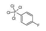 tetrachloro-(4-fluorophenyl)-λ5-phosphane Structure