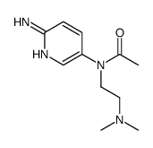 N-(6-aminopyridin-3-yl)-N-[2-(dimethylamino)ethyl]acetamide Structure