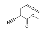 ethyl 2-cyanohexa-4,5-dienoate结构式