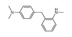 2'-(Methylamino)-4-(dimethylamino)diphenylmethane结构式