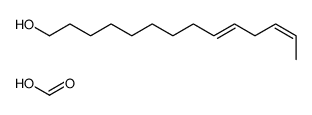 formic acid,tetradeca-9,12-dien-1-ol Structure