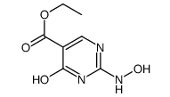 5-Pyrimidinecarboxylicacid,1,4-dihydro-2-(hydroxyamino)-4-oxo-,ethylester picture