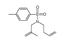 N-but-3-enyl-4-methyl-N-(2-methylprop-2-enyl)benzenesulfonamide Structure