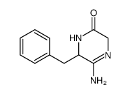 5-amino-6-benzyl-1,6-dihydropyrazin-2(3H)-one结构式