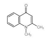 1,2-dimethylquinolin-4-one结构式