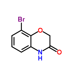 8-Bromo-2H-1,4-benzoxazin-3(4H)-one structure