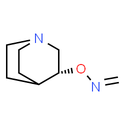 Formaldehyde, O-(3R)-1-azabicyclo[2.2.2]oct-3-yloxime (9CI) Structure