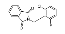 2-(2-chloro-6-fluorobenzyl)isoindoline-1,3-dione structure