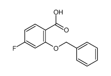 2-(BENZYLOXY)-4-FLUOROBENZOIC ACID picture