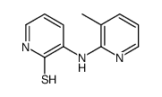 3-[(3-methylpyridin-2-yl)amino]-1H-pyridine-2-thione结构式