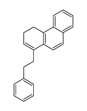 1-phenethyl-3,4-dihydro-phenanthrene结构式