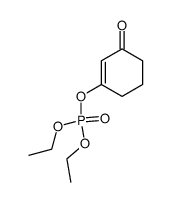 diethyl (3-oxocyclohex-1-en-1-yl) phosphate结构式