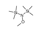 N-Methoxy-α,α,α-trimethyl-N-(trimethylsilyl)silanamine structure