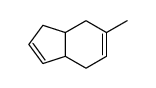 3a,4,7,7a-Tetrahydro-6-methyl-1H-indene结构式