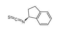 (S)-(+)-1-INDANYL ISOTHIOCYANATE Structure