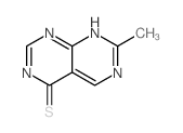 Pyrimido[4,5-d]pyrimidine-4(3H)-thione,7-methyl-结构式