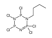 1-Butylpentachlorocyclotriphosphazene Structure