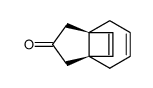 (3aR,7aS)-4,7-dihydro-1H-3a,7a-ethenoinden-2(3H)-one结构式