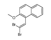 1-(2',2'-dibromovinyl)-2-methoxynaphthalene结构式