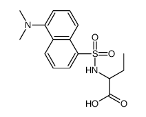 DANSYL-DL-ALPHA-AMINO-N-BUTYRIC ACID PIPERIDINIUM SALT结构式