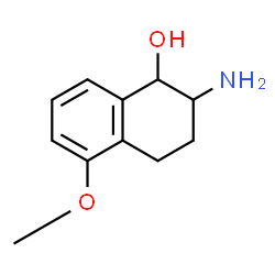 1-Naphthalenol,2-amino-1,2,3,4-tetrahydro-5-methoxy-(9CI)结构式