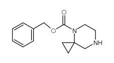 4,7-DIAZA-SPIRO[2.5]OCTANE-4-CARBOXYLIC ACID BENZYL ESTER Structure