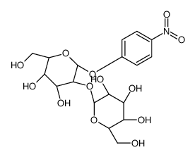 4-nitrophenyl 2-O-alpha-D-galactopyranosyl-alpha-D-mannopyranoside结构式