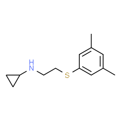 Cyclopropylamine, N-[2-(3,5-xylylthio)ethyl]- (8CI) picture