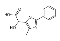 2-Phenyl-4-methyl-thiazol-5-yl-glykolsaeure Structure