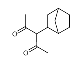 3-(bicyclo[2.2.1]heptan-2-yl)pentane-2,4-dione Structure