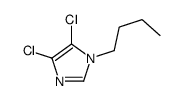 1-butyl-4,5-dichloroimidazole结构式