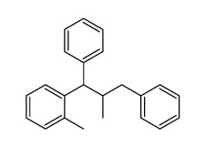 1-methyl-2-(2-methyl-1,3-diphenylpropyl)benzene Structure