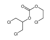 2-chloroethyl 1,3-dichloropropan-2-yl carbonate Structure