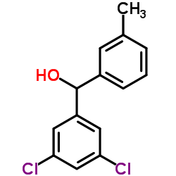 3,5-DICHLORO-3'-METHYLBENZHYDROL Structure