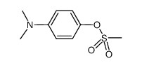 4-(N,N-dimethylamino)phenyl mesylate Structure