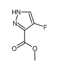 methyl 4-fluoro-1H-pyrazole-5-carboxylate structure