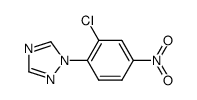 1-(2-Chloro-4-nitrophenyl)-1H-1,2,4-triazole structure