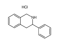 3-Phenyl-1,2,3,4-tetrahydroisoquinoline hydrochloride结构式