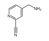 4-(aminomethyl)picolinonitrile Structure
