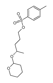 (S)-4-tetrahydropyranyloxy-1-pentyl tosylate Structure