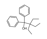 2,2-diethyl-1,1-diphenyl-butan-1-ol Structure